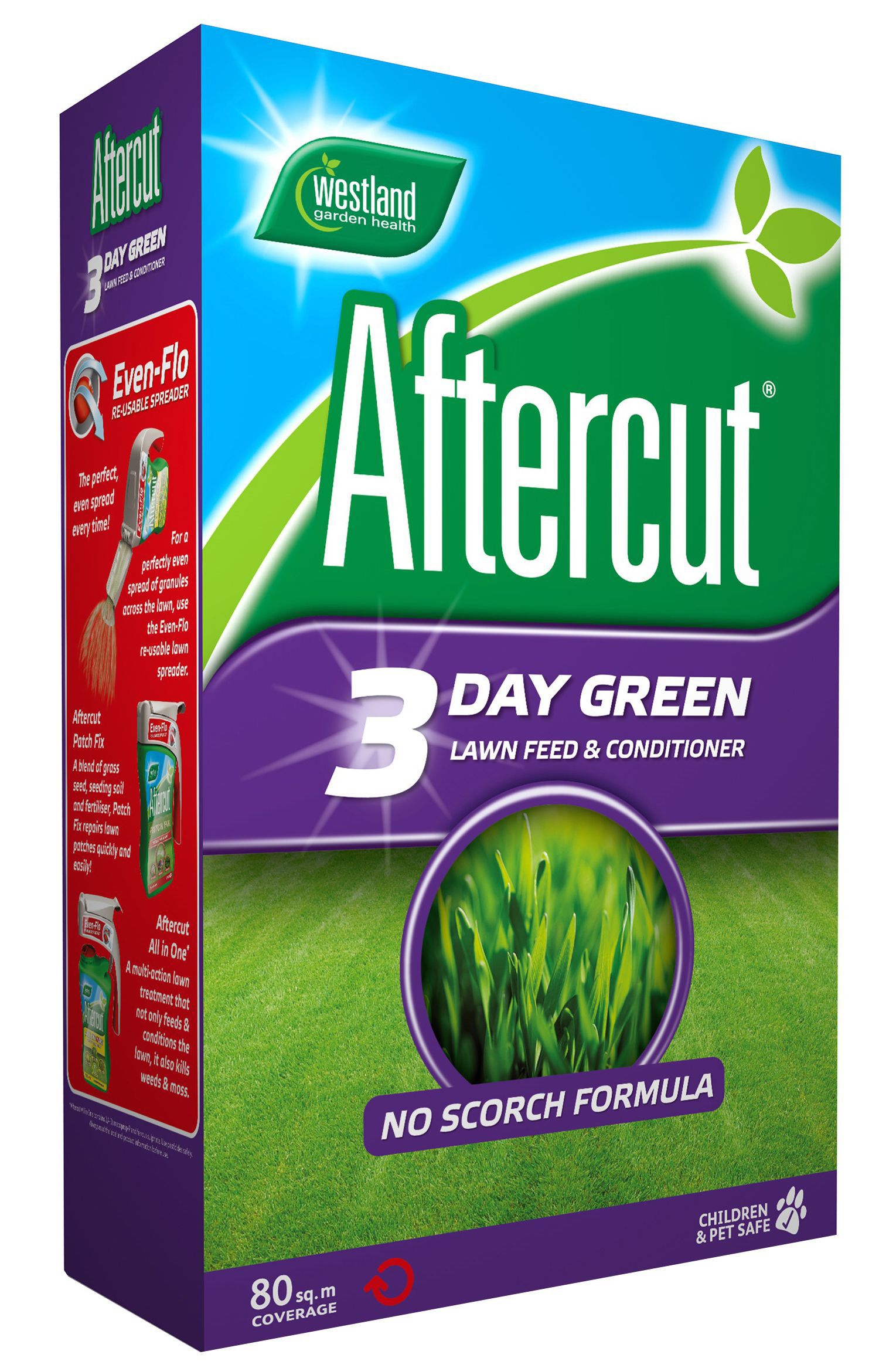 Westland ® Aftercut 3 Day Green Lawn Feed 80 M² 2.8Kg Price Comparisons | Compare The Build