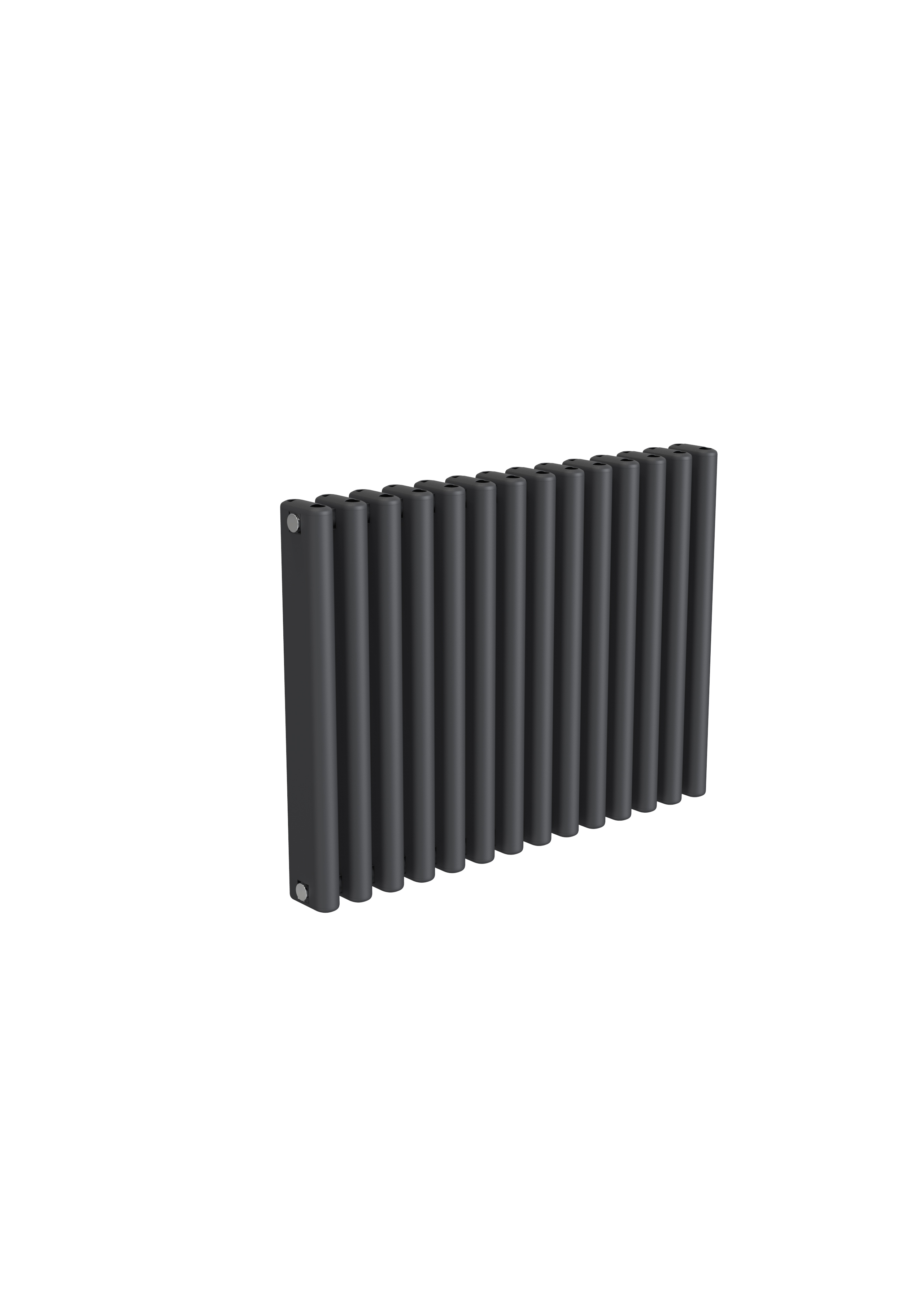 Reina Alco Horizontal Aluminium Designer Radiator, Anthracite, 600mm x 820mm Price Comparisons | Compare The Build