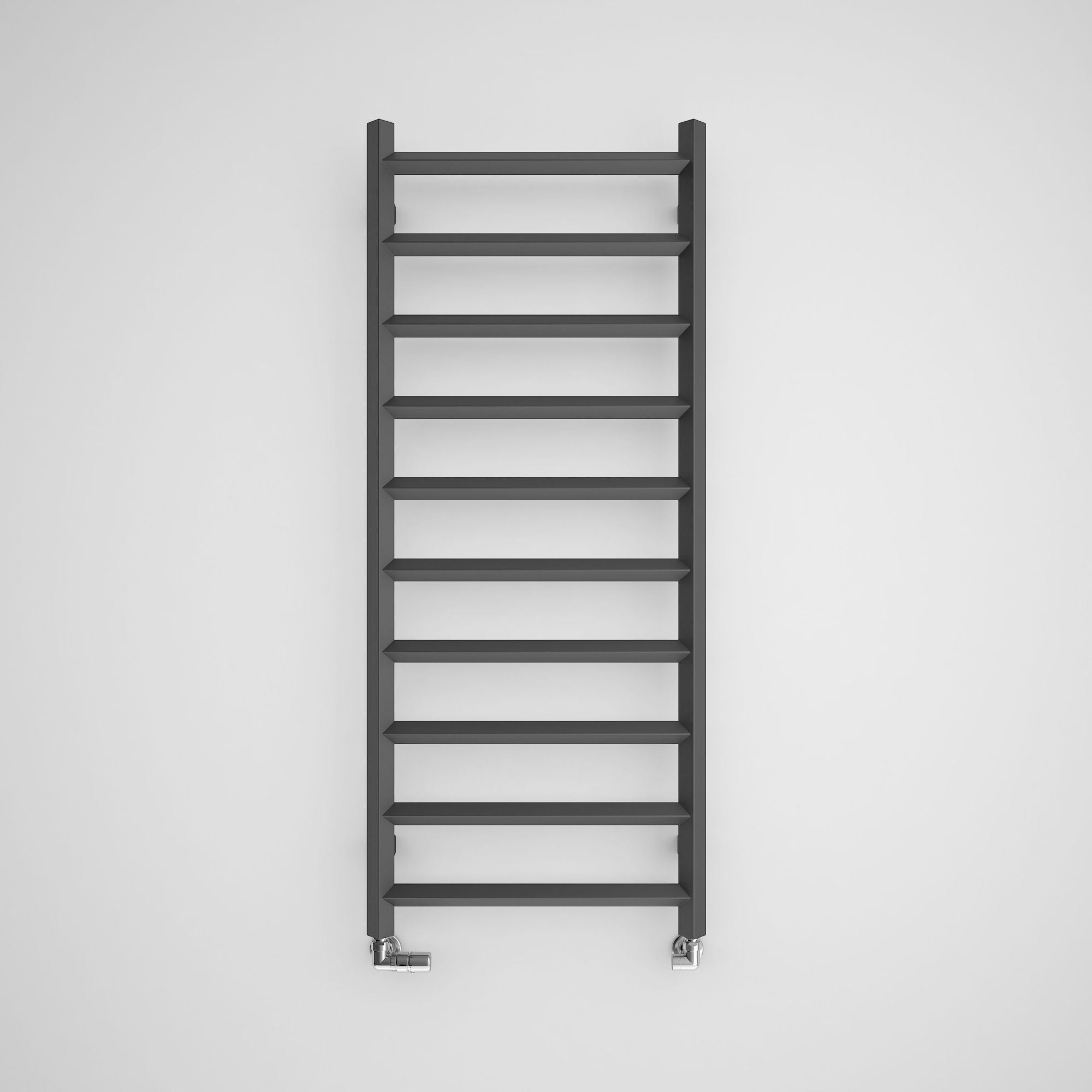 Terma Crystal Modern Grey Towel Warmer (W)500mm X (H)1200mm Price Comparisons | Compare The Build