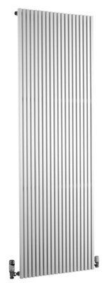 Ximax Quadro Vertical Designer Radiator, White (W)590mm (H)1800mm | Compare The Build