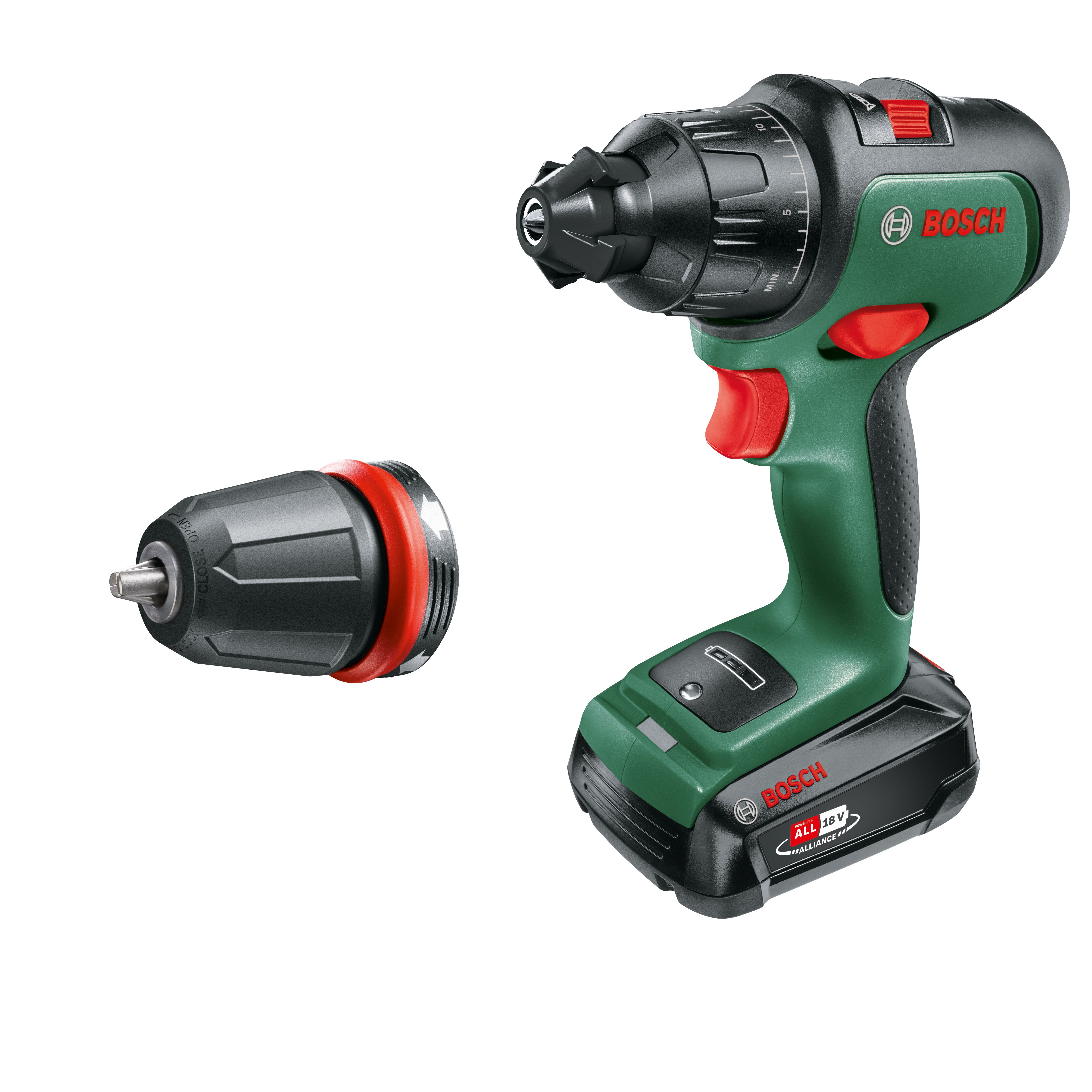 Bosch 18V 2.5Ah Li-ion Cordless Combi drill AdvancedImpact 18 | Compare The Build