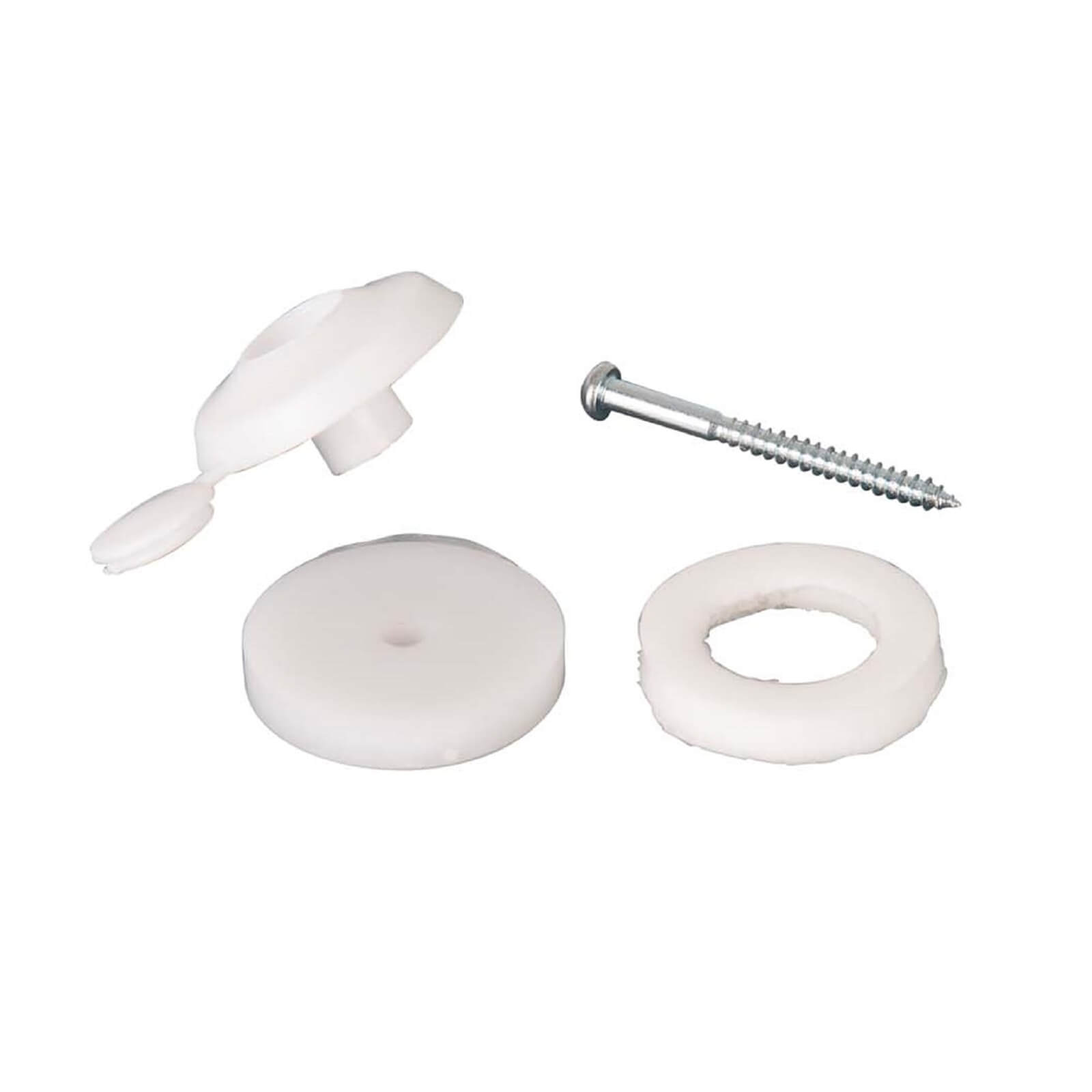 Corotherm 10mm White Super Fixing Buttons - Pack 10 Price Comparisons | Compare The Build