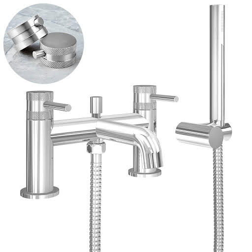 Merano Textured Bath Shower Mixer Tap - Chrome Price Comparisons | Compare The Build