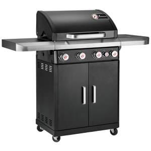 Landmann Rexon cooK 4.1 Gas BBQ - Black | Compare The Build