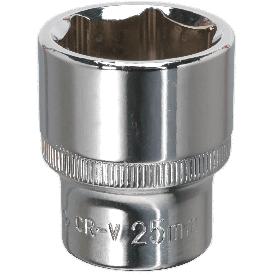 Sealey 1/2" Drive Hexagon WallDrive Socket Metric 1/2" 25mm Price Comparisons | Compare The Build