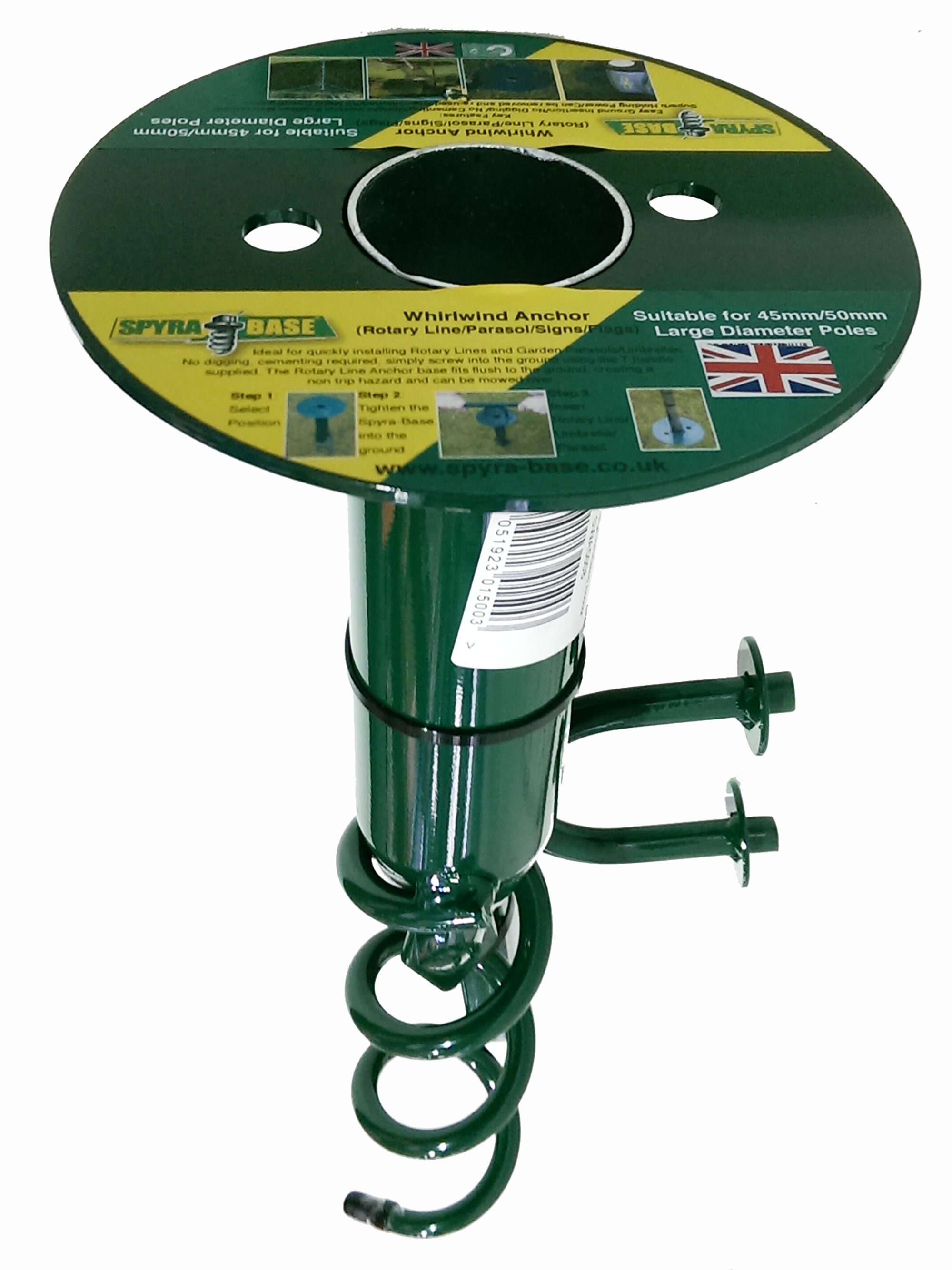 Spyrabase Green Steel Ground Anchor (W)50mm Price Comparisons | Compare The Build
