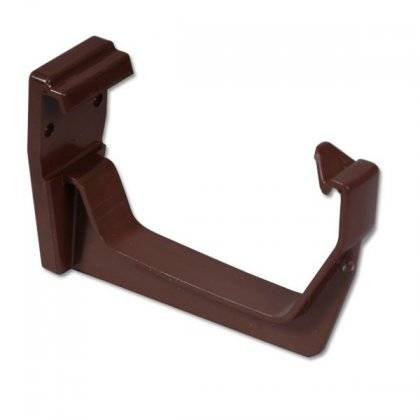 FloPlast Brown Square Gutter Fascia Bracket RKS1.BR Price Comparisons | Compare The Build