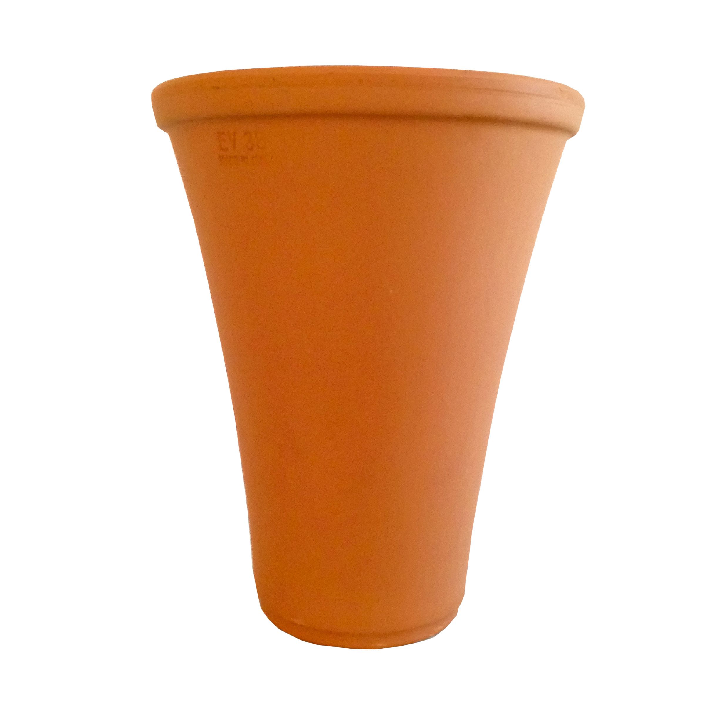 Verve Round Terracotta Terracotta Natural Plant Pot (H)295mm (Dia)390mm | Compare The Build