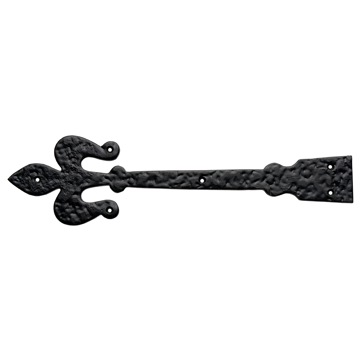 Hinge Front Fleur De Lys 406mm Antique Black Iron (Each) Price Comparisons | Compare The Build