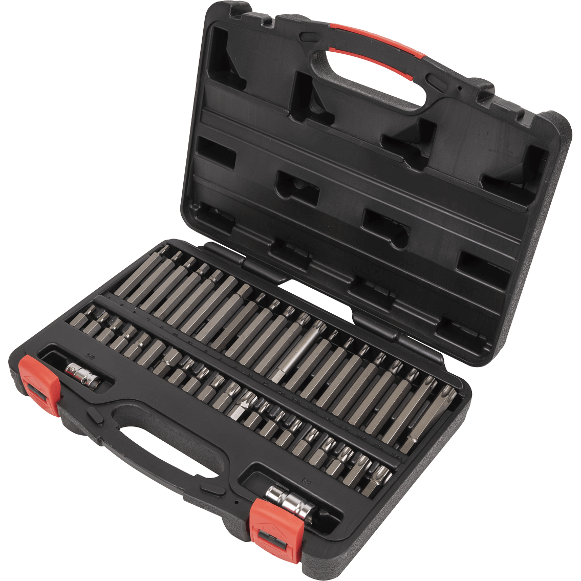 Sealey 42 Piece Torx, Hex and Spline Socket Bit Set Combination | Compare The Build