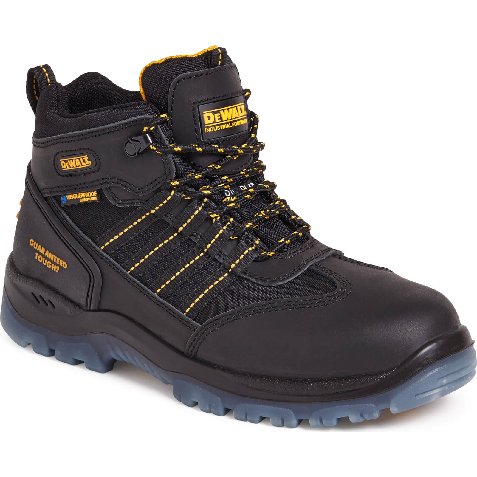 DeWalt Nickel Mens Waterproof Safety Hiker Boots Black Size 11 | Compare The Build