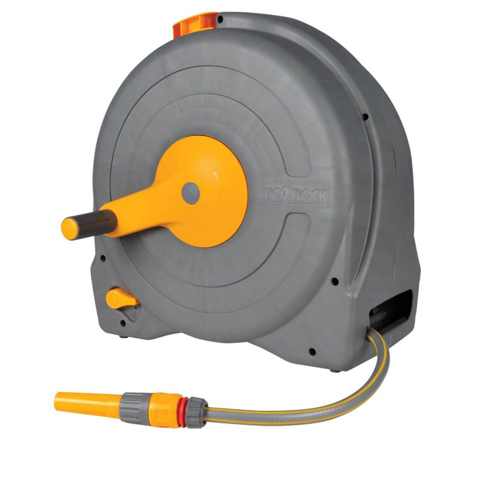 Hozelock Floor Standing Fast Hose Reel 1/2" / 12.5mm 40m Grey & Yellow Price Comparisons | Compare The Build