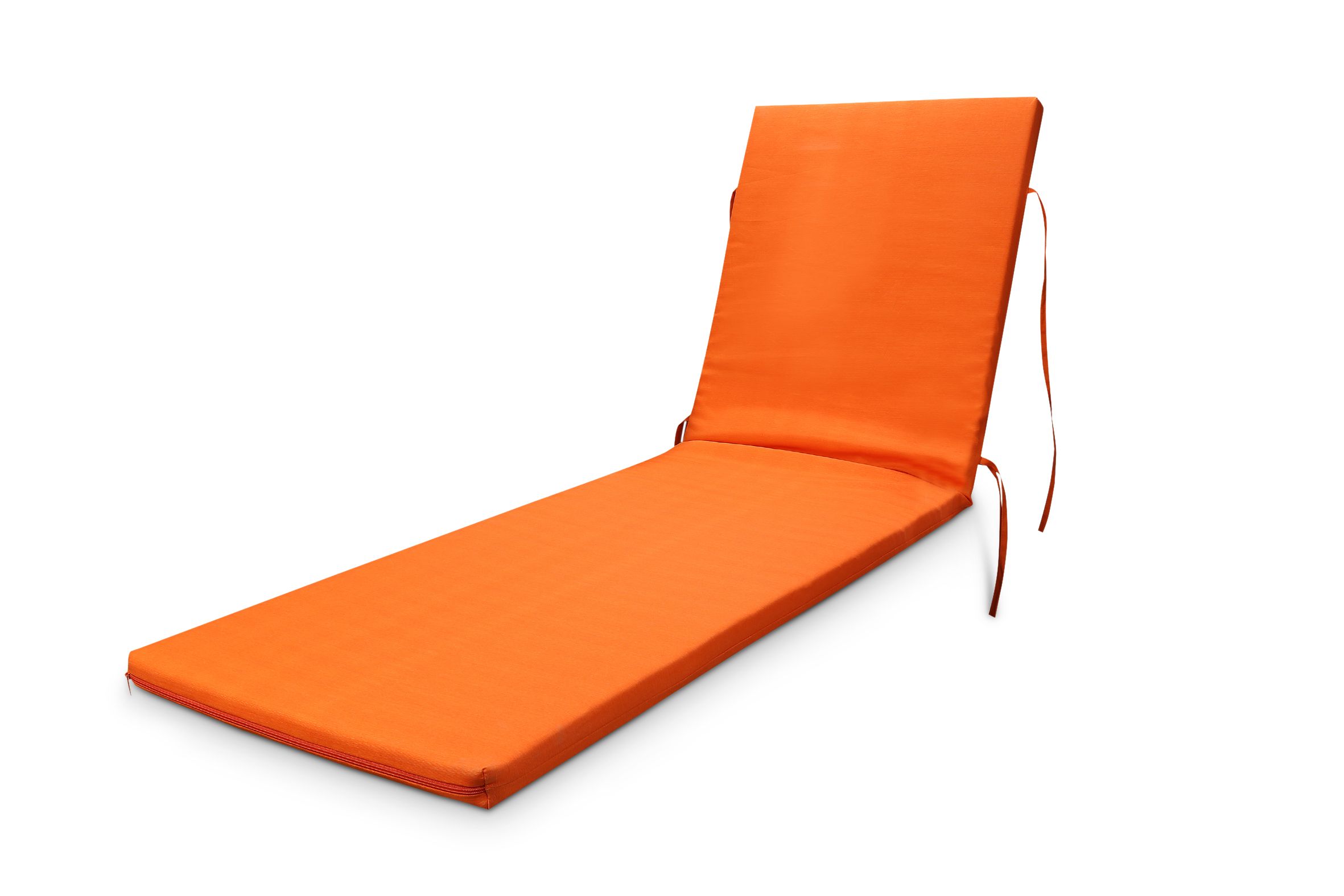 Cocos Mandarin Orange Sunlounger Cushion (L)185Cm X (W)55Cm | Compare The Build