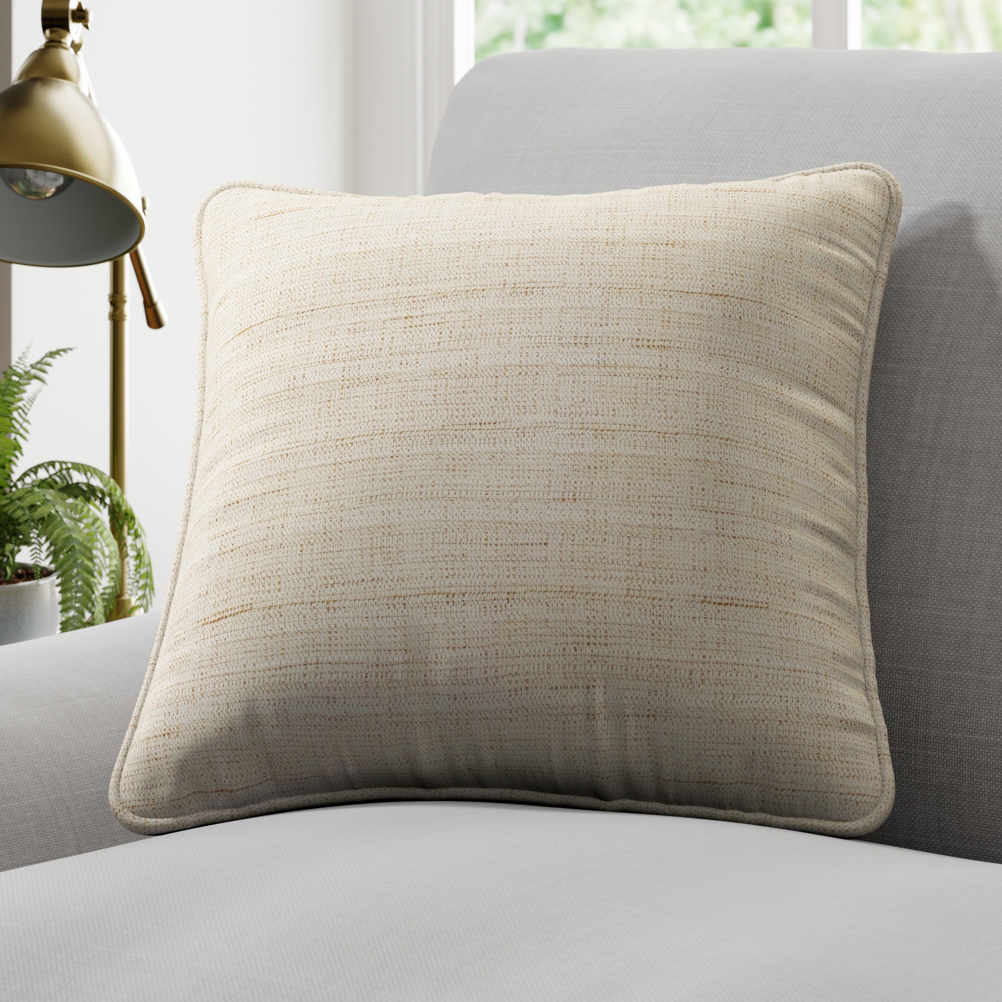 Raffia Made to Measure Cushion Cover Raffia Opal Price Comparisons | Compare The Build