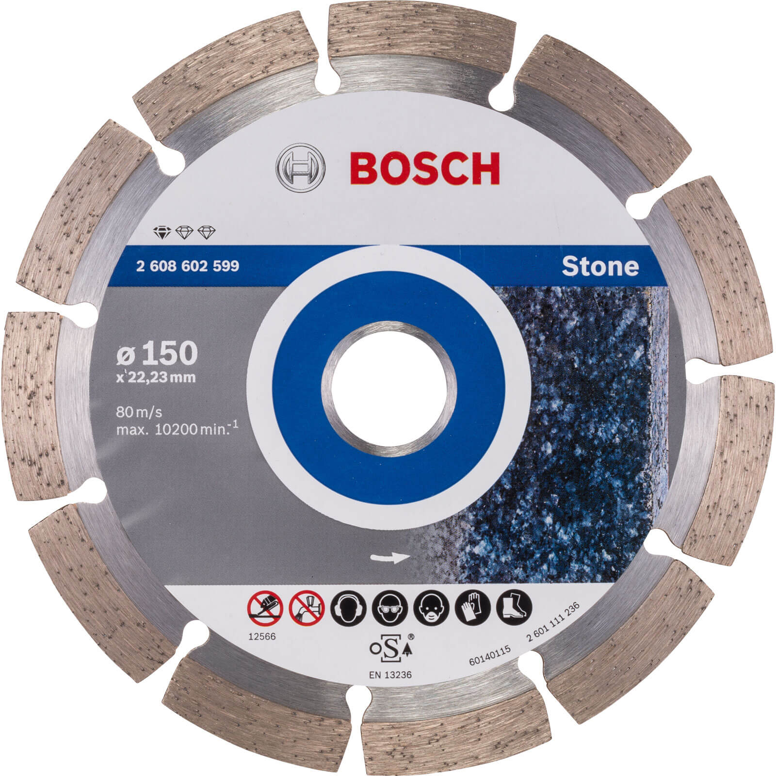 Bosch Standard Stone Diamond Cutting Disc 150mm Price Comparisons | Compare The Build