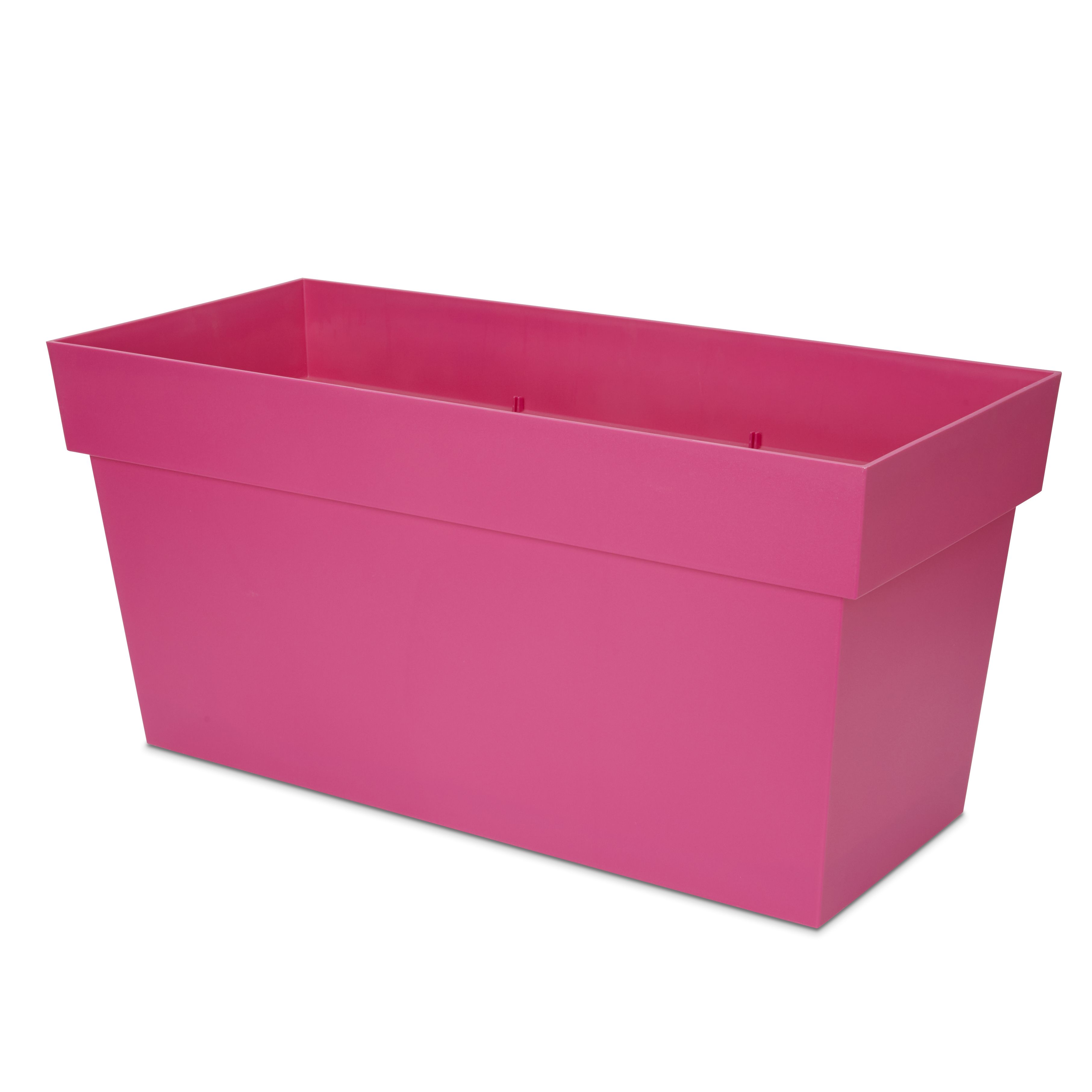 Verve Nurgul Pink Plastic Rectangular Trough 80Cm | Compare The Build