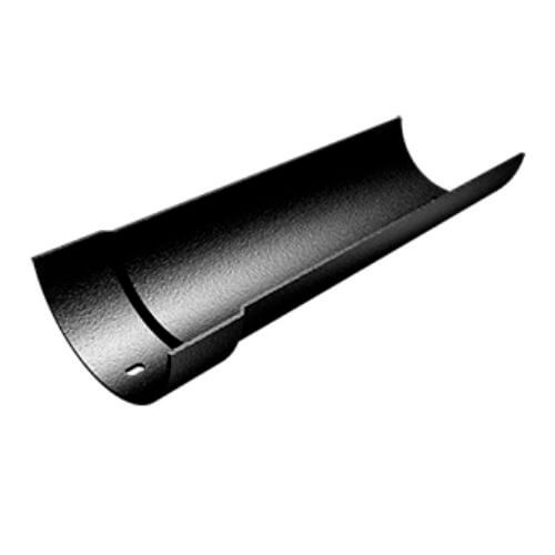 Cast Aluminium Half Round Gutter - 100mm x 1.8mtr Black Price Comparisons | Compare The Build