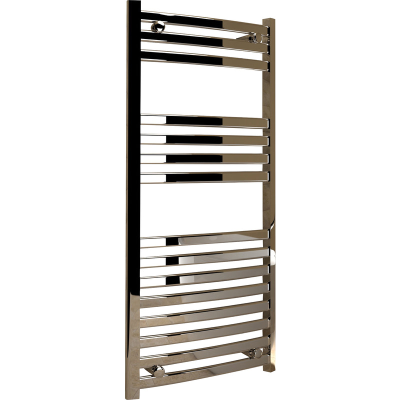 Kudox Verna Designer Towel Radiator - Chrome 500 x 1100 mm Price Comparisons | Compare The Build