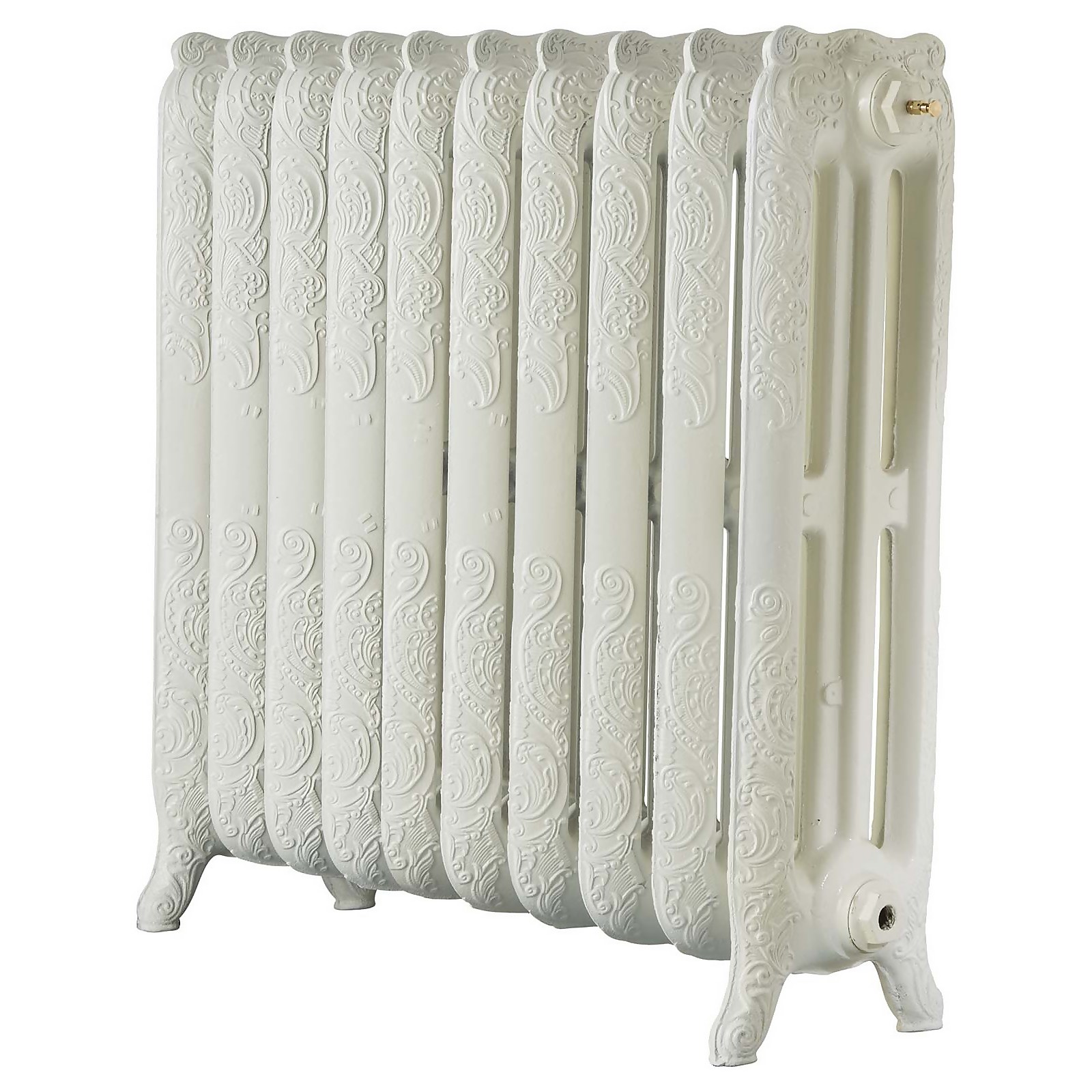 Arroll Cast Iron Radiator 844 X 760 - Cream Price Comparisons | Compare The Build