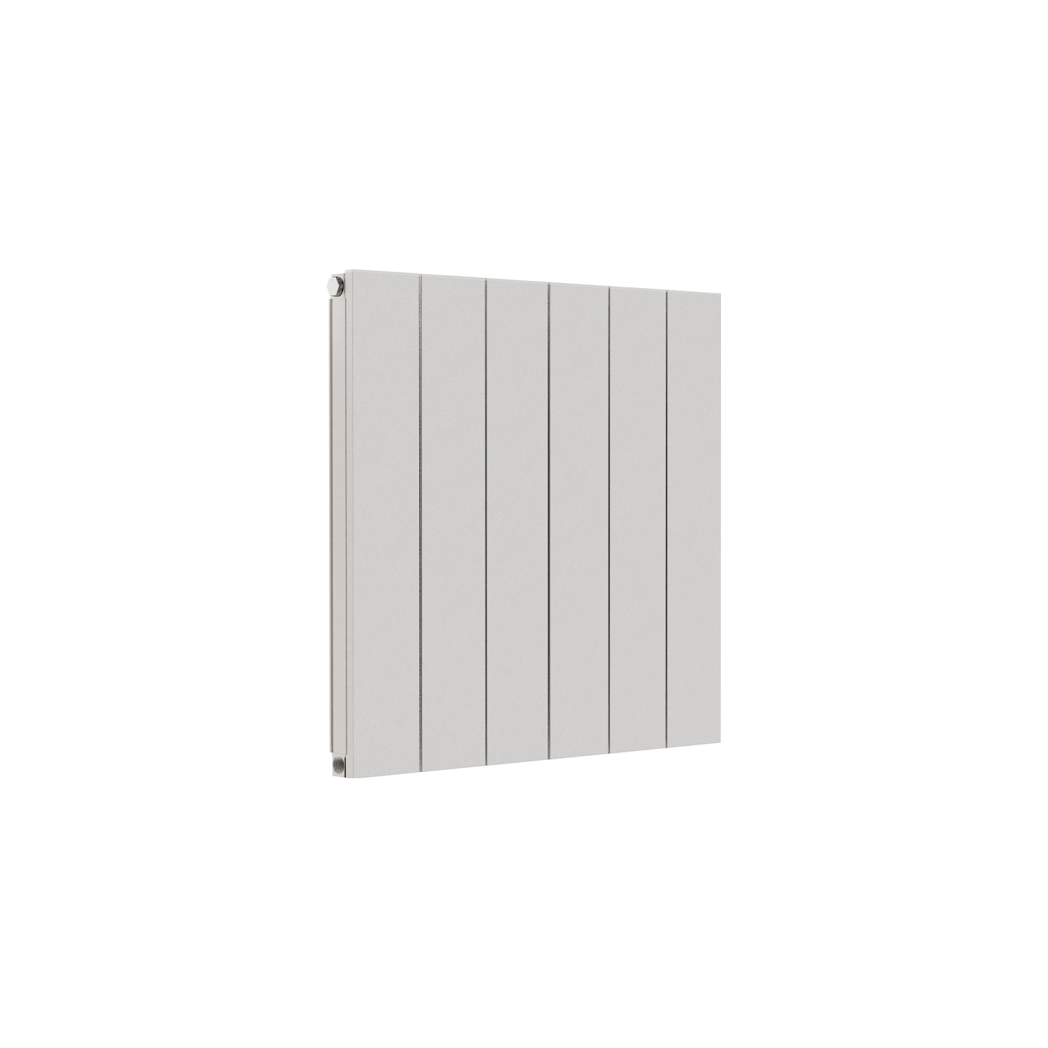 Towelrads Ascot Aluminium Horizontal Radiator, White, 600mm x 612mm Price Comparisons | Compare The Build