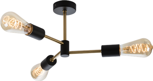 KnightsBridge SENA - 230V IP20 E27 3 Light Ceiling Pendant Price Comparisons | Compare The Build