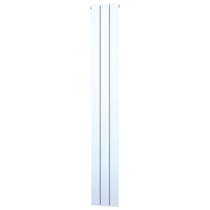 Towelrads Hanworth White Vertical Designer Radiator - 1800 x 240mm | Compare The Build