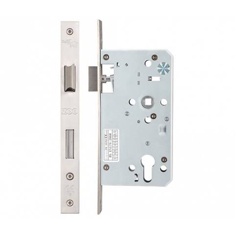 Satin Stainless Steel DIN Escape Lock Case Zoo - 72mm Centres Price Comparisons | Compare The Build