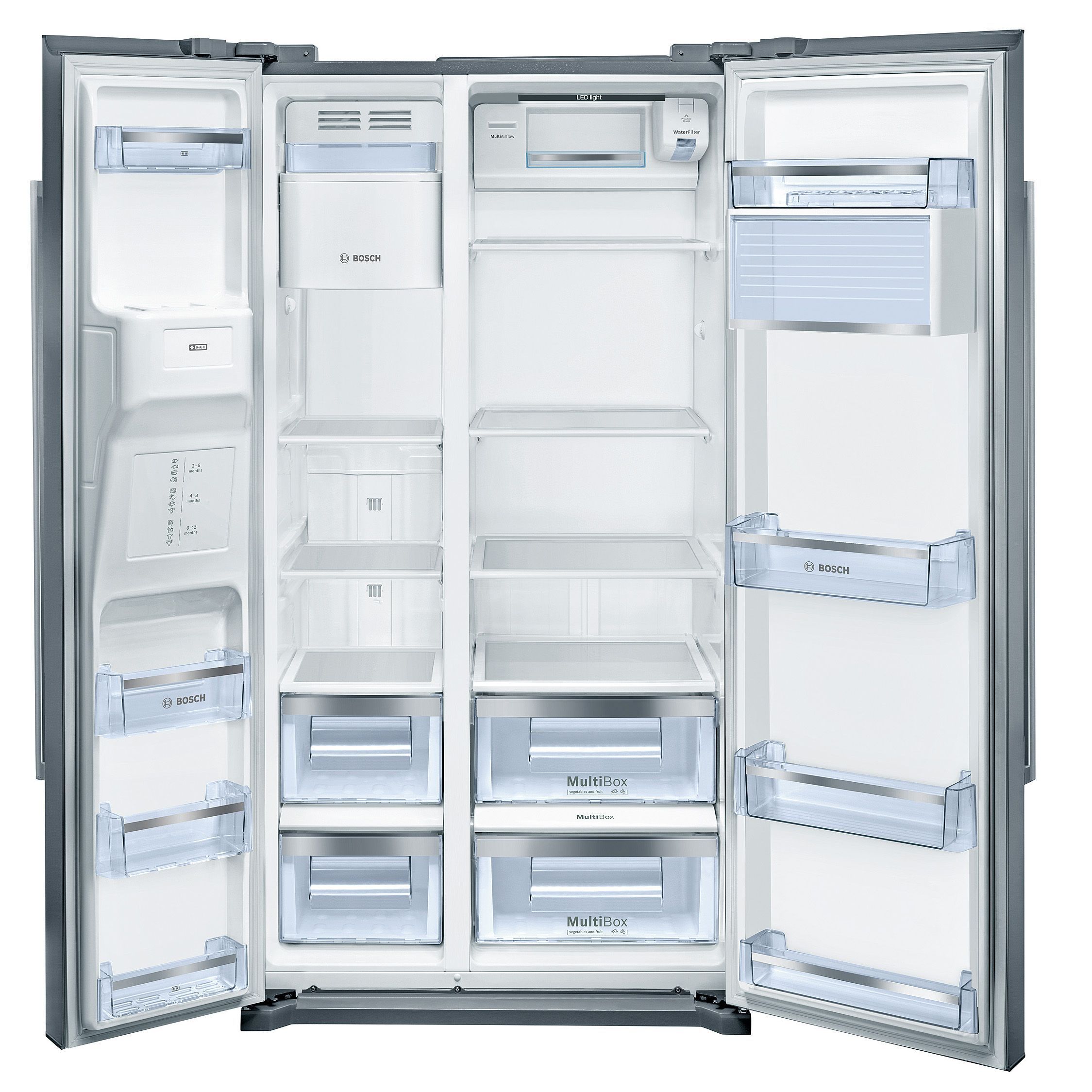 Bosch Kad90Vb20G Black Freestanding Fridge Freezer Price Comparisons | Compare The Build