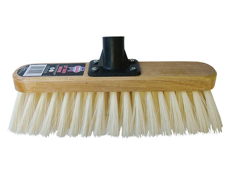 Faithfull FAIBRSOFT12R Soft Cream PVC Bristle Broom Head 300mm (12in) Threaded Socket Price Comparisons | Compare The Build