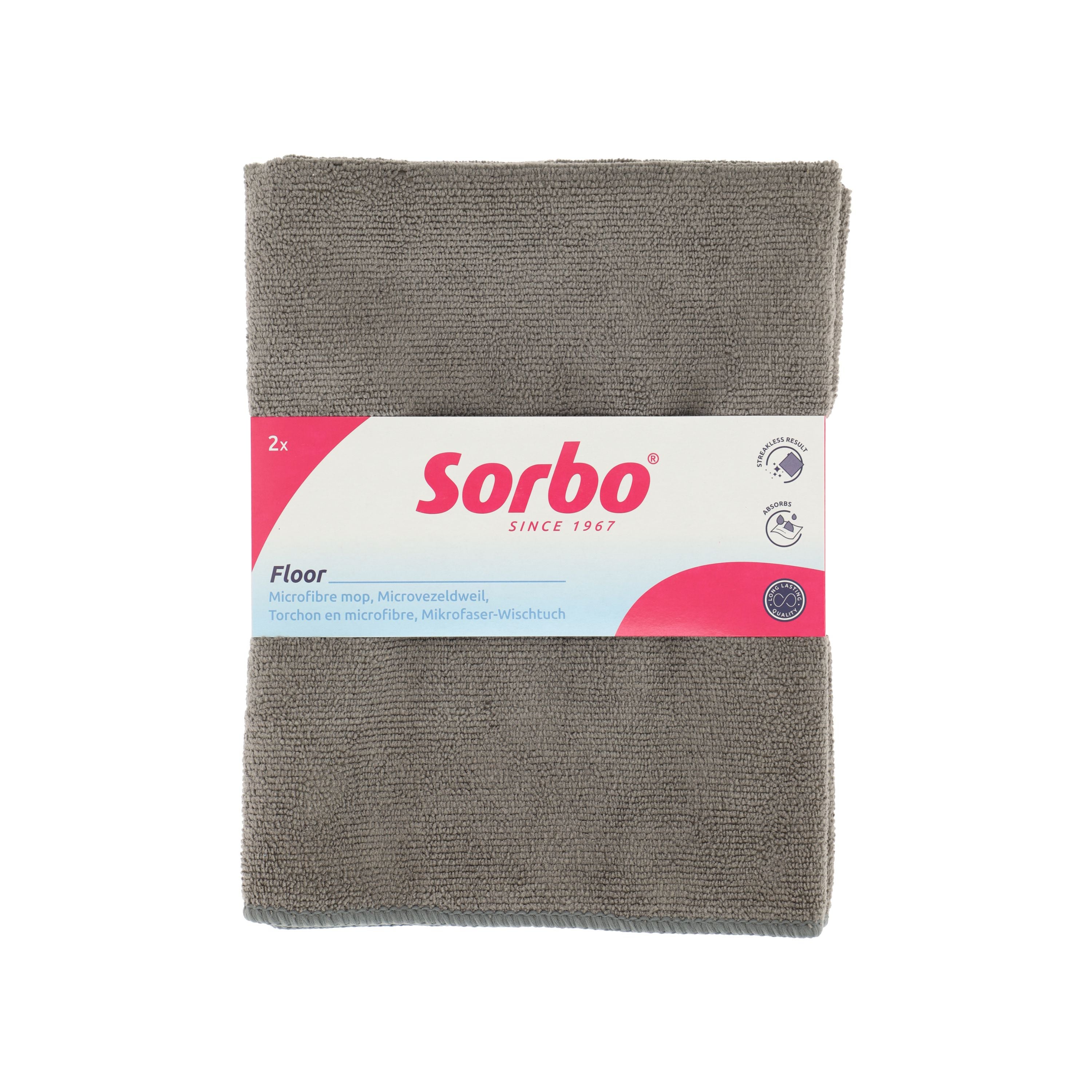 Sorbo Microfibre Floor Cloth Grey | Compare The Build