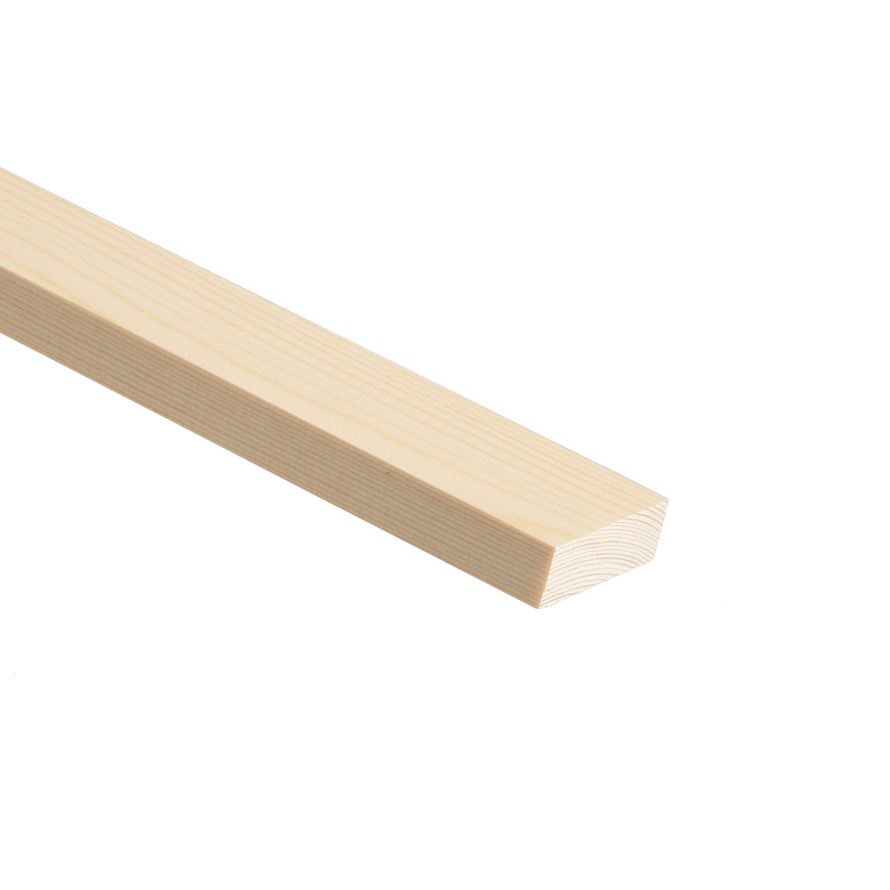 Cheshire Mouldings Primed Natural Pine Moulding (L)2.4M (W)68mm (T)25mm Price Comparisons | Compare The Build