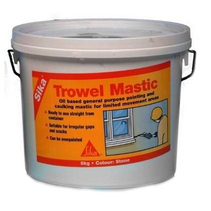 Sika Trowel Mastic Stone 2.5kg Price Comparisons | Compare The Build