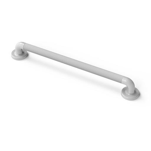 NymaPRO Plastic Fluted Grab Rail White with Concealed Fixings 600mm - PFGB-24/WH | Compare The Build