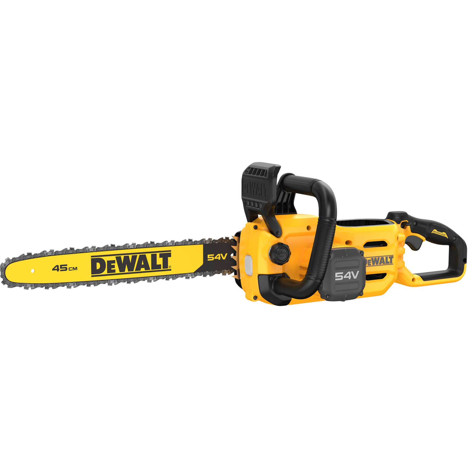 DeWalt DCMCS574 54v XR Cordless FLEXVOLT High Powered Chainsaw 450mm No Batteries No Charger Price Comparisons | Compare The Build