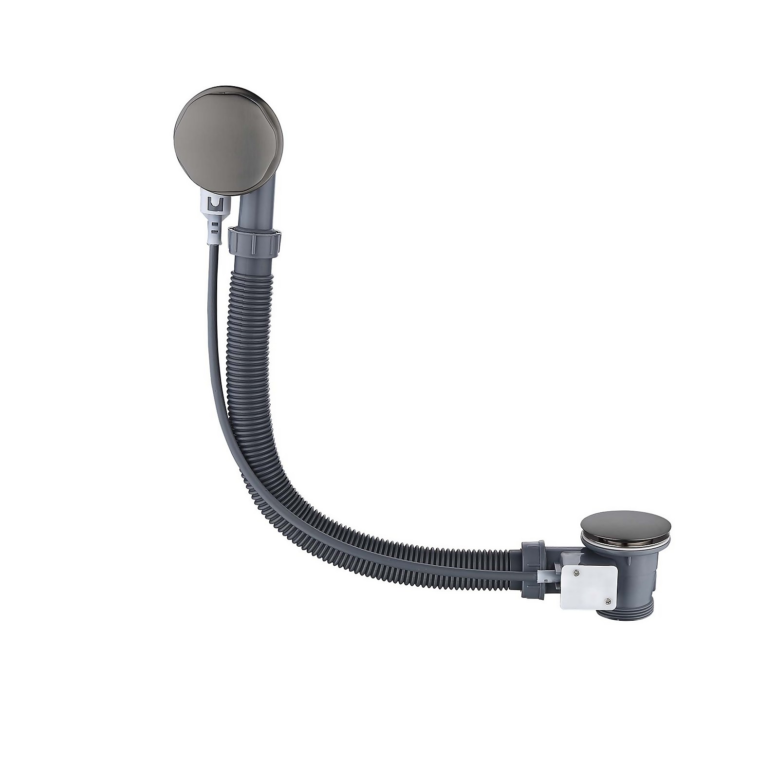 Barkway Pop-up Bath Waste Gun Metal Price Comparisons | Compare The Build