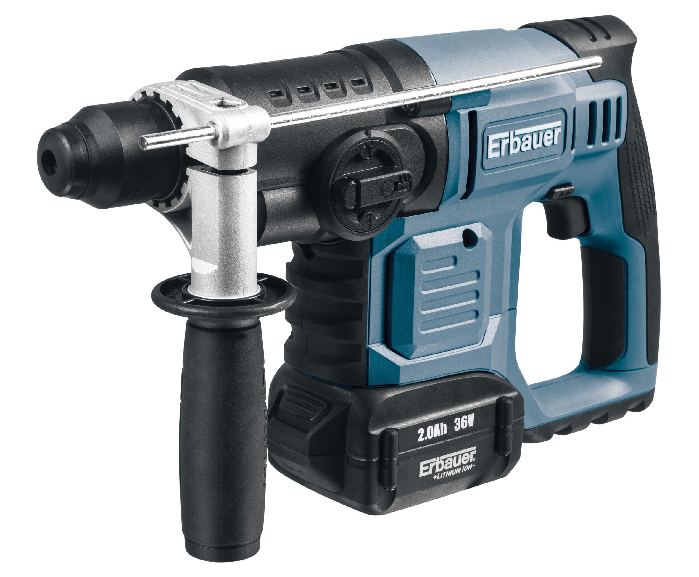 Erbauer 36V Sds Drill 2 X 2Ah Li-Ion | Compare The Build