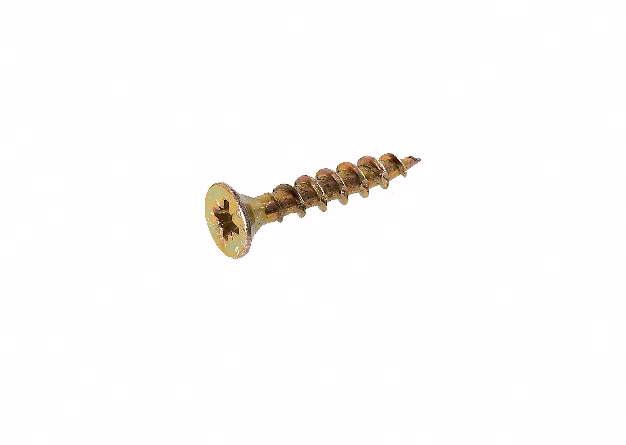 Rapidrive Yellow Zinc-Plated Steel Woodscrew (Dia)5mm (L)30mm, Pack Of 200 Price Comparisons | Compare The Build