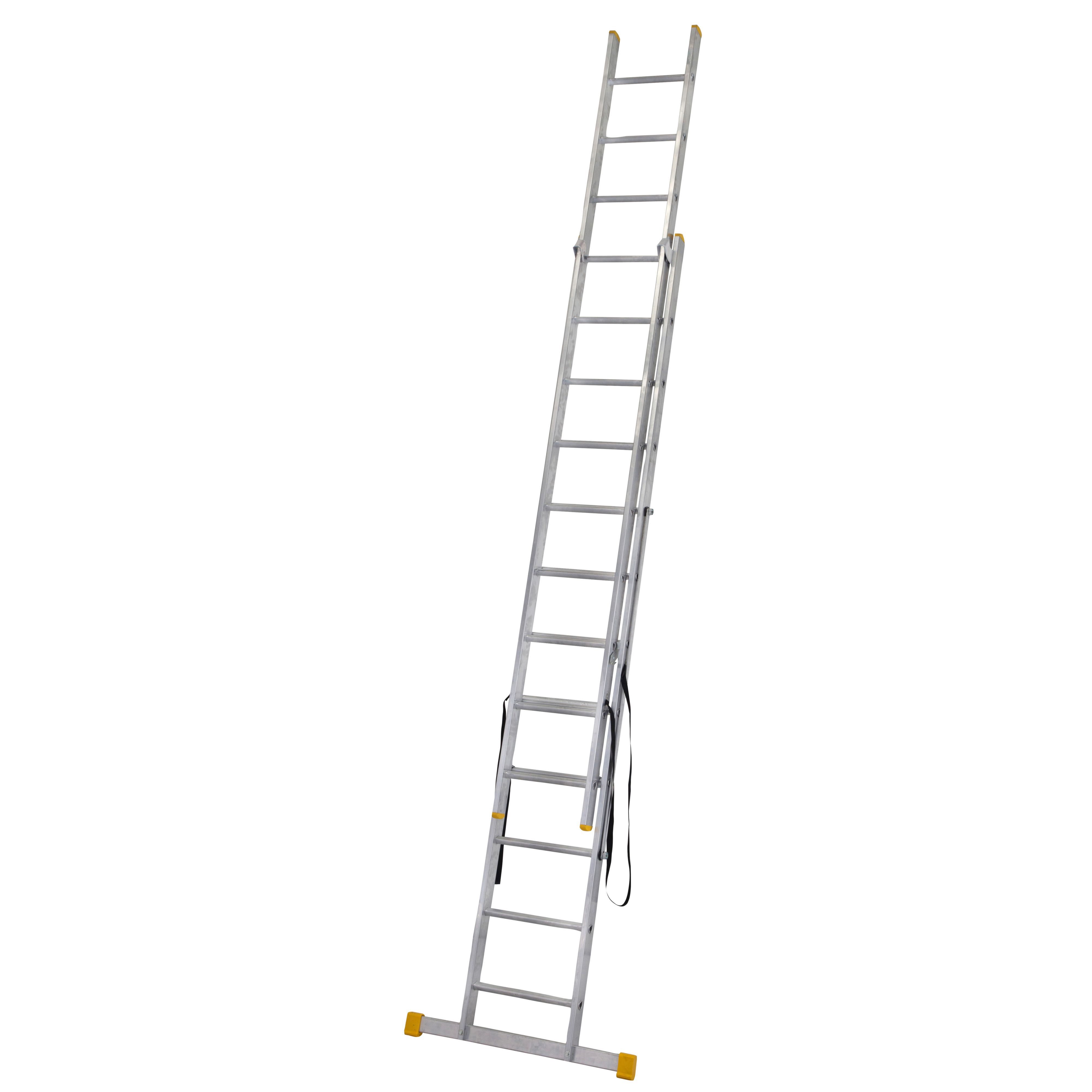 Werner Extensionplus™ Double 3-Way 23 Tread Combination Ladder | Compare The Build