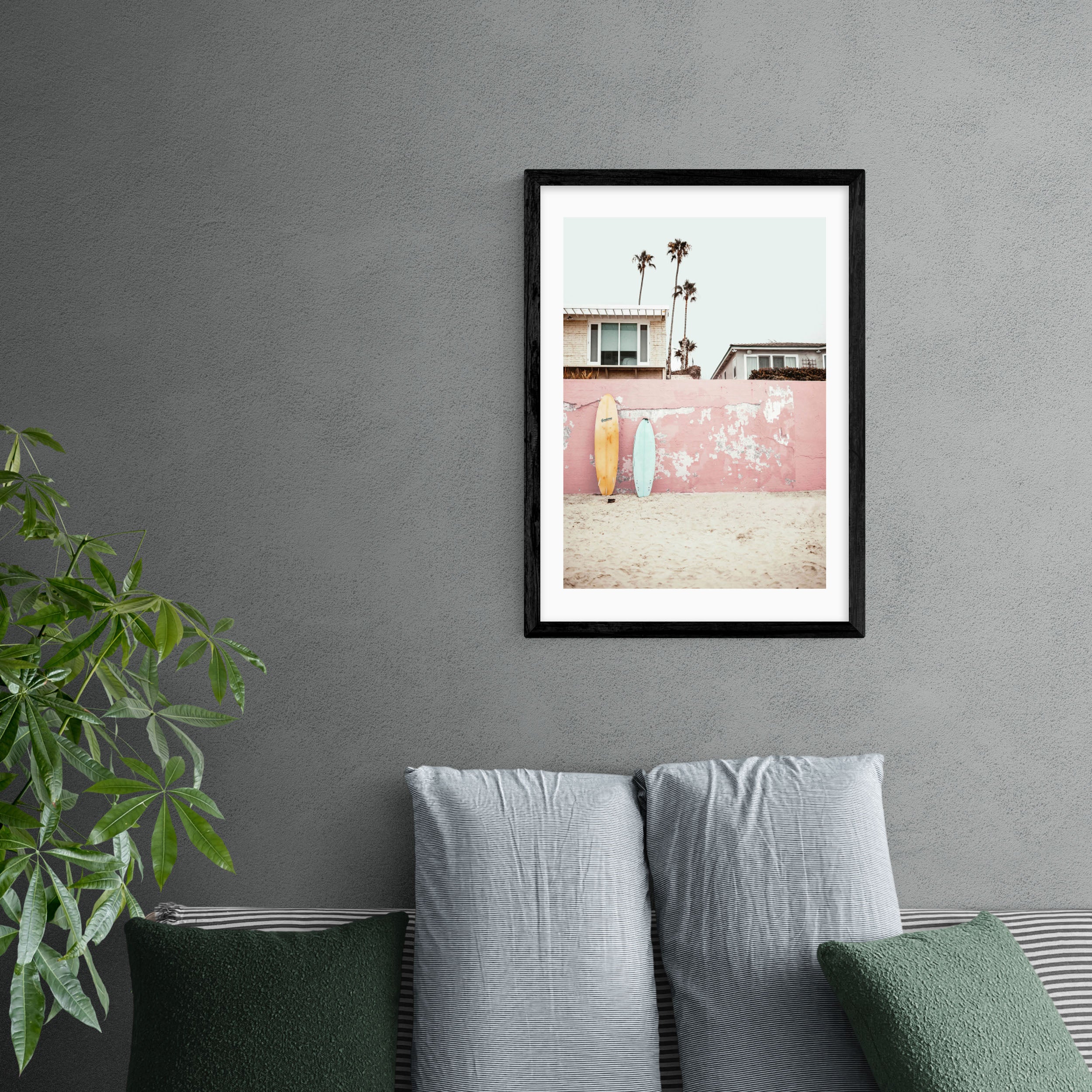 East End Prints At the Beach Print Pink/Blue Price Comparisons | Compare The Build