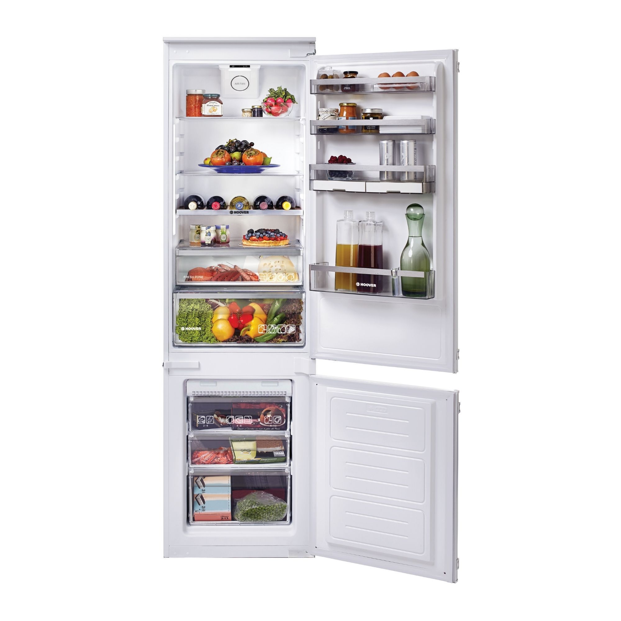 Hoover Bhbf182Nuk 70:30 White Integrated Fridge Freezer Price Comparisons | Compare The Build