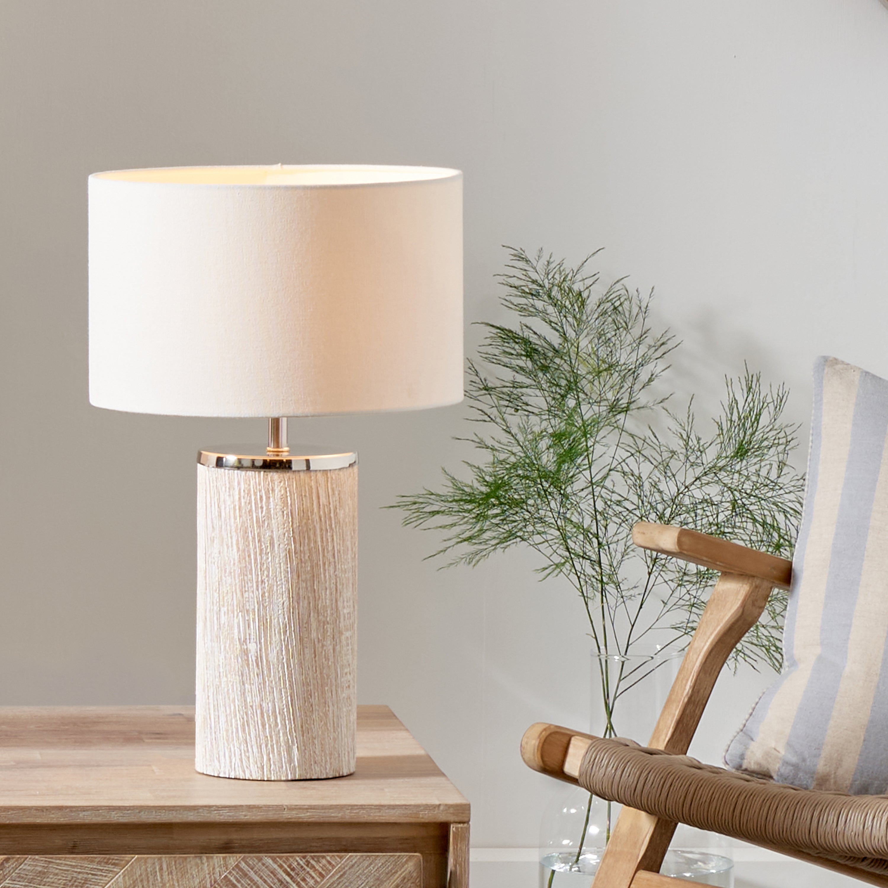 Haley Table Lamp White Price Comparisons | Compare The Build