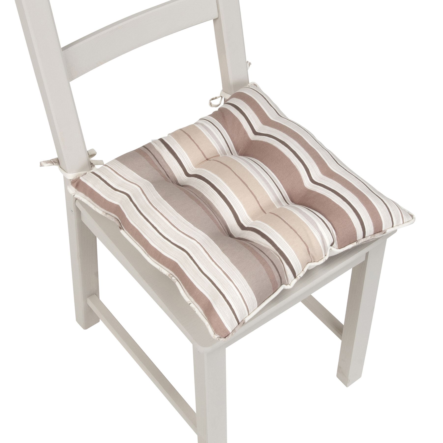 Colours Hedgerow Cream Mix Floral & Stripes Seat Pad Price Comparisons | Compare The Build