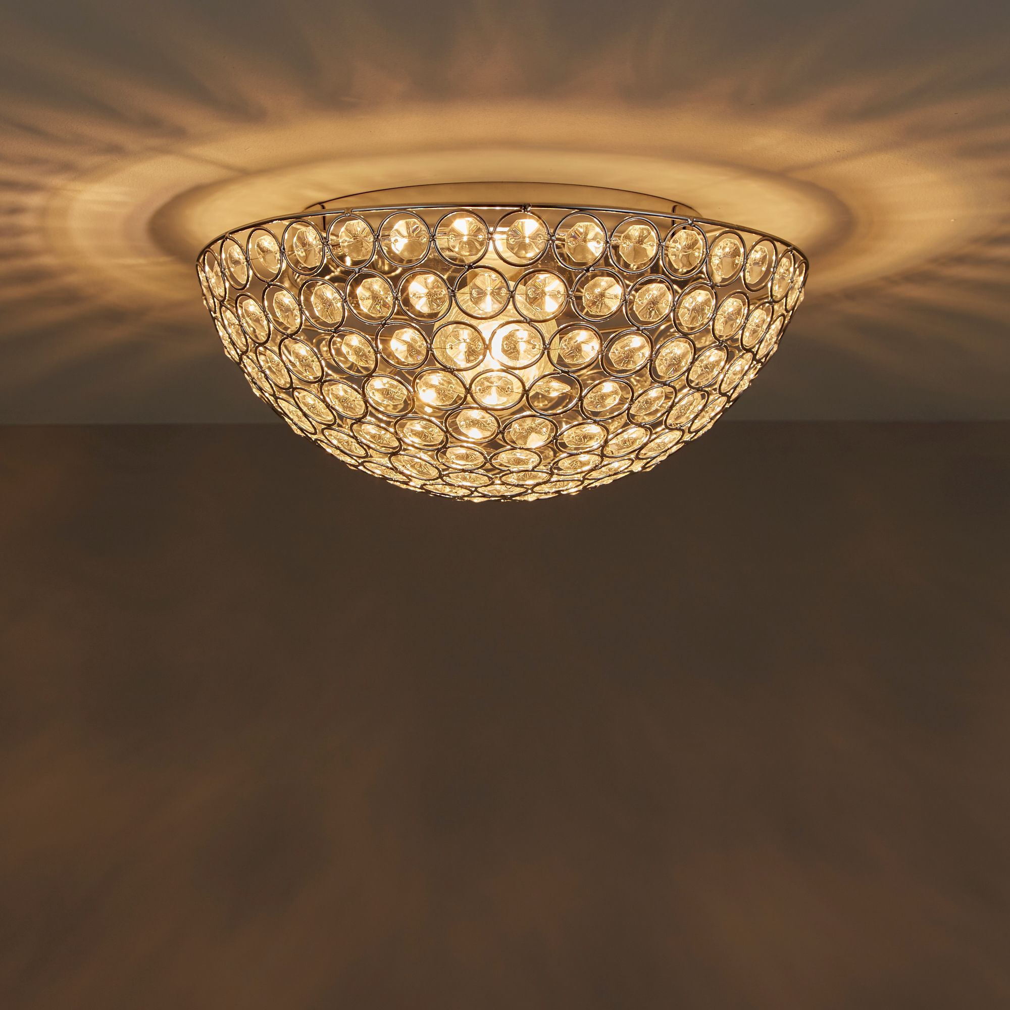Colours Mantus Chrome Effect Ceiling Light Price Comparisons | Compare The Build
