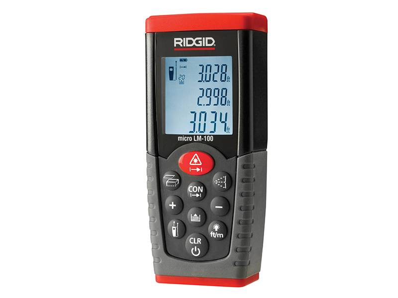 RIDGID RID36158 36158 Micro LM-100 Laser Distance Measure 50m Price Comparisons | Compare The Build