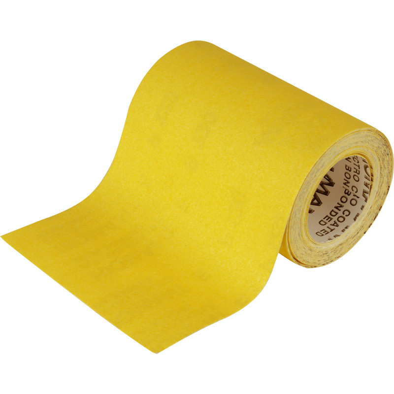 Mirka Hiomant Alox Sanding Roll 115mm 120 Grit 10m in Yellow Aluminium Oxide Price Comparisons | Compare The Build