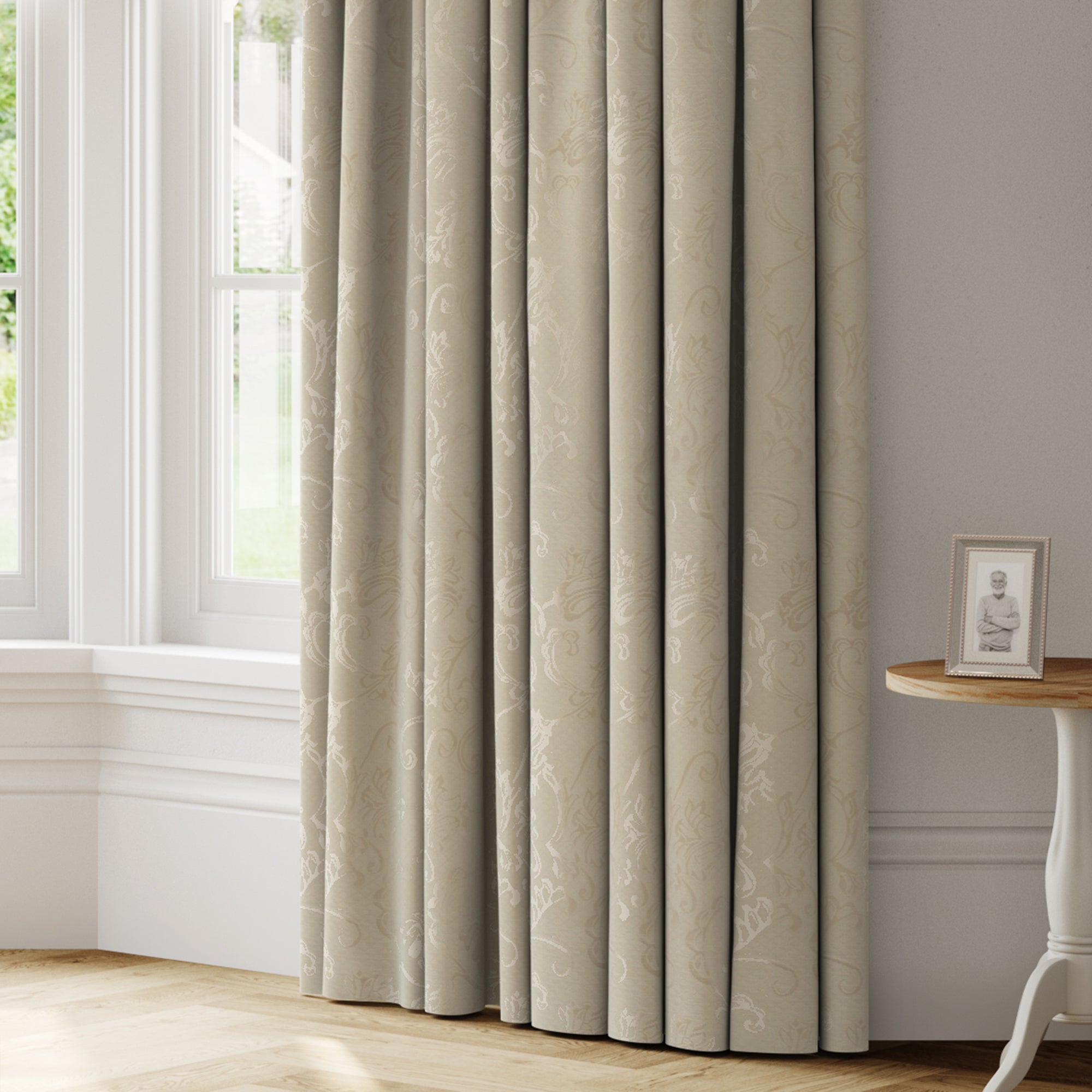 Brocatelle Made to Measure Curtains natural Price Comparisons | Compare The Build