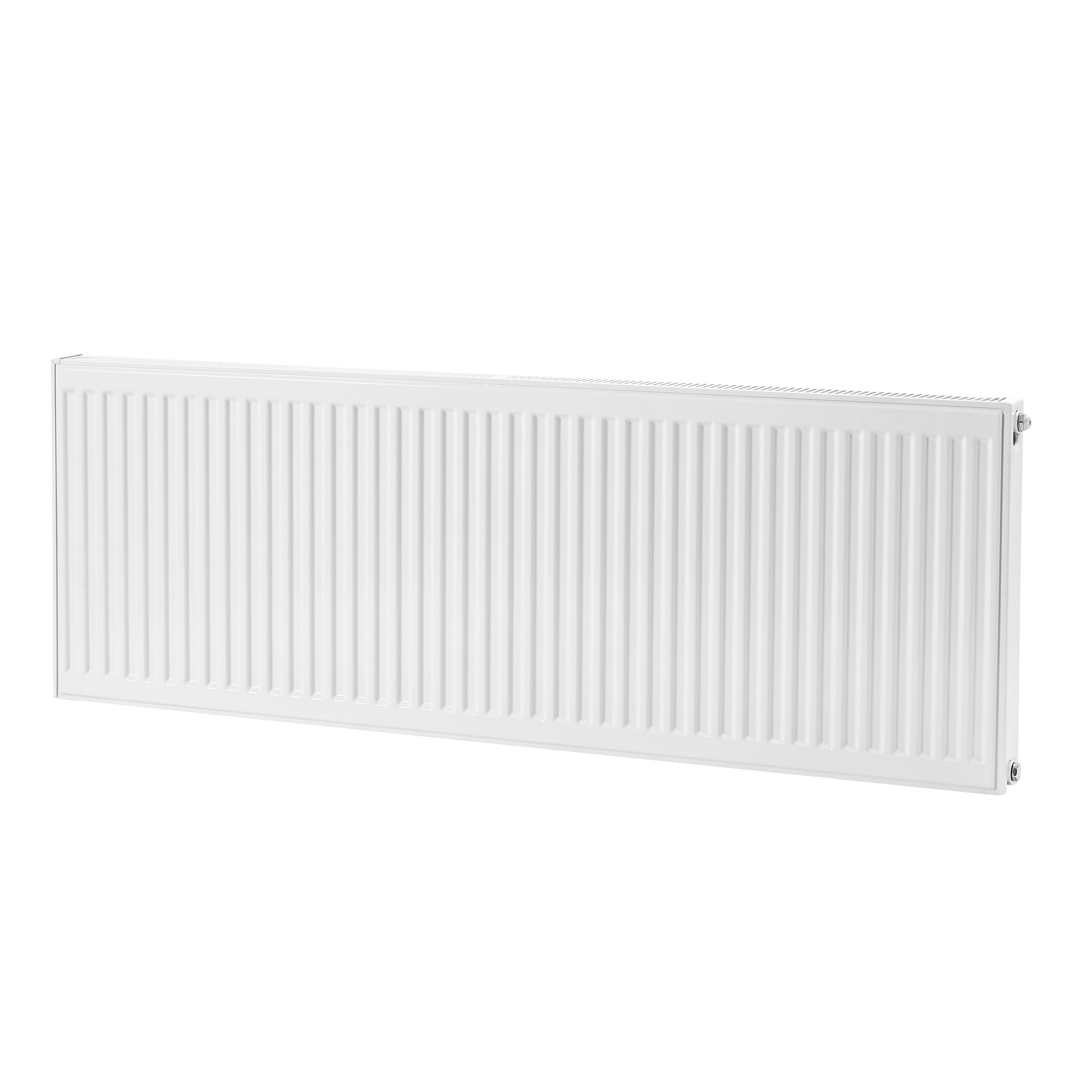 Flomasta White Type 21 Double Panel Radiator, (W)1400mm X (H)500mm | Compare The Build