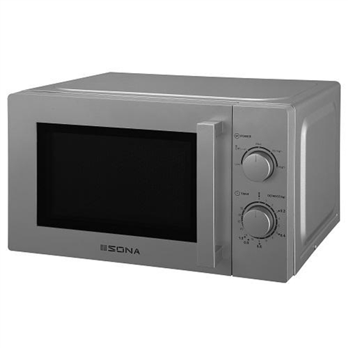 Sona 20L 700W Free Standing Microwave, Silver Price Comparisons | Compare The Build