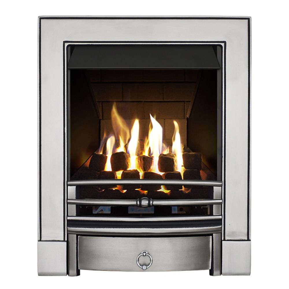 Focal Point Soho Multi Flue Chrome Effect Remote Controlled Gas Fire Fpfbq349 Price Comparisons | Compare The Build