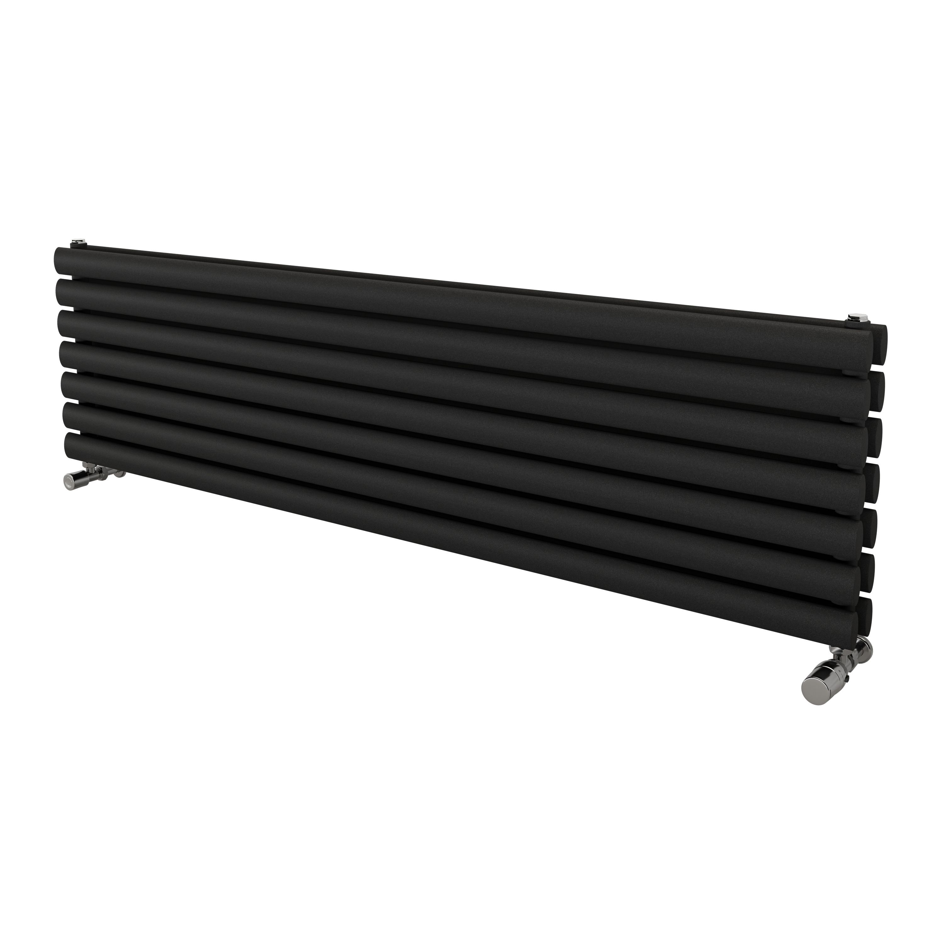 Ximax Champion Duplex Matt Anthracite Horizontal Designer Radiator, (W)1500mm X (H)410mm Price Comparisons | Compare The Build